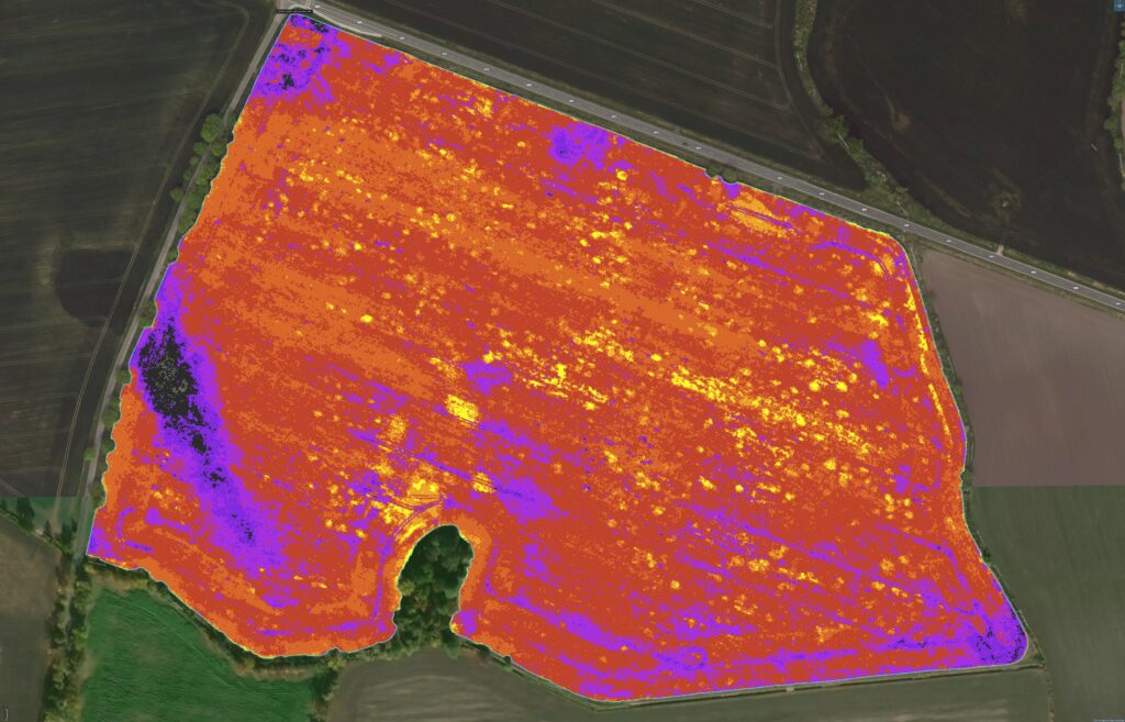 Agrokopter zmienne dawkowanie