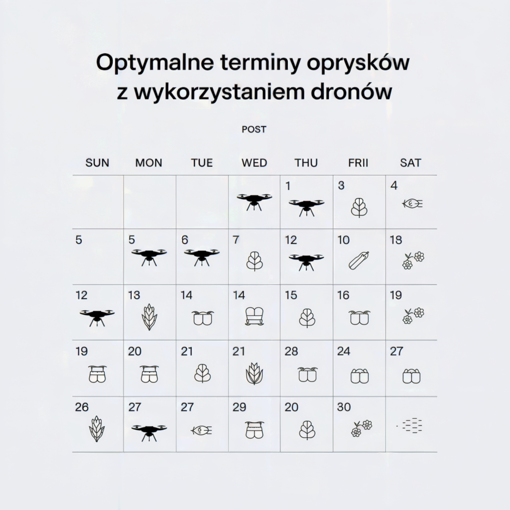 Agrokopter kalendarz rolniczy