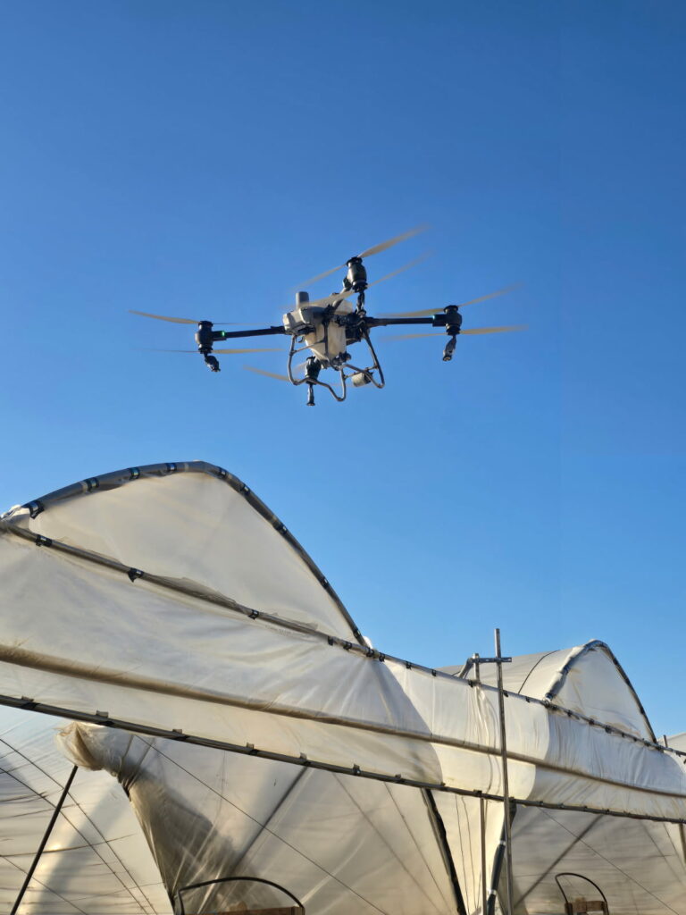 preparaty do cieniowania szklarni Agrokopter