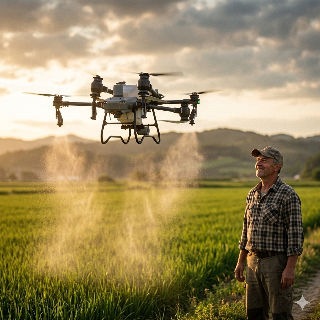 opryski dronem cena agrokopter