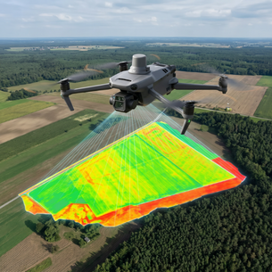 mapowanie multispectralne dronem