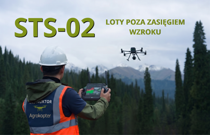 profesjonalne szkolenie STS-02 w agrokopter