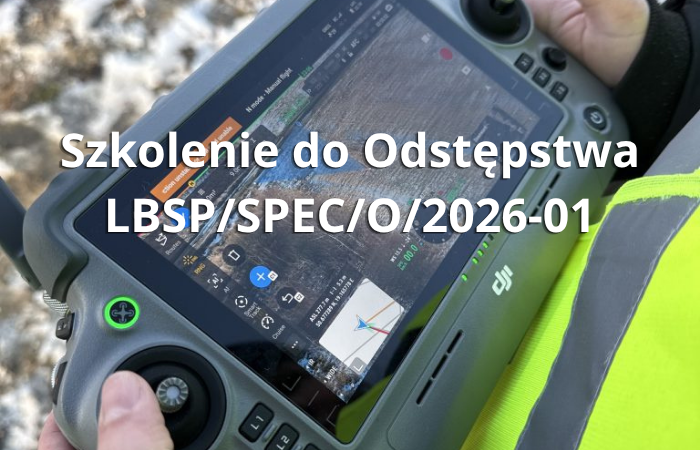 profesjonalne szkolenie do odstępstwa w agrokopter